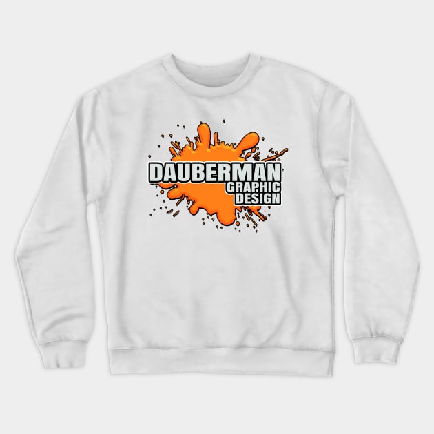 Dauberman Graphic Logo Crewneck Sweatshirt by Dauberman Graphic Design